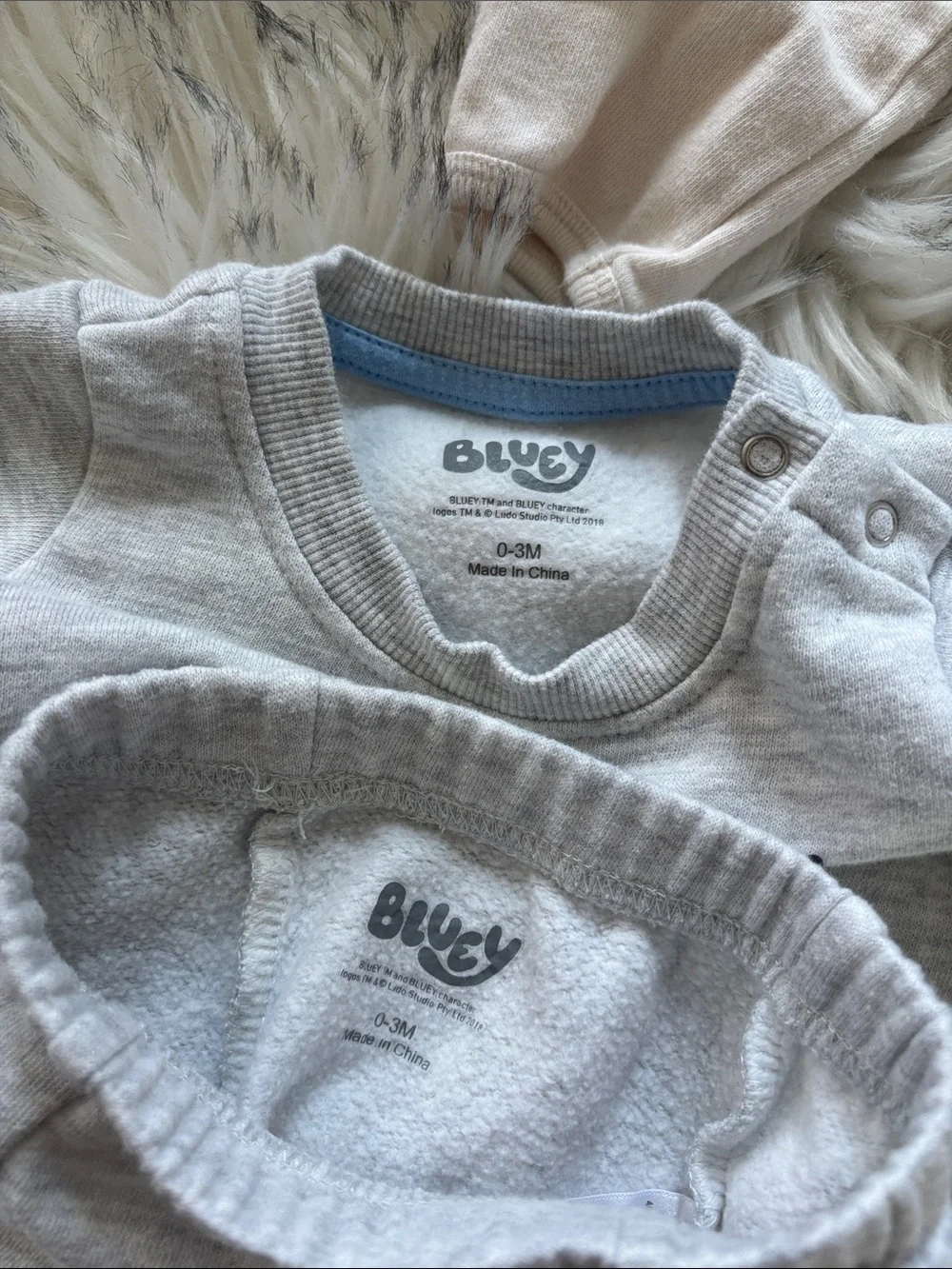 0-3M 2 Baby Outifts Bluey H&M Bundle